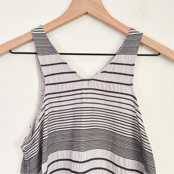 Anthropologie Deletta Striped Tank Top Purple Size S - Picture 2 of 9